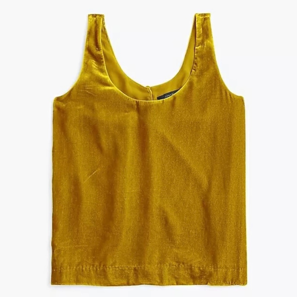 J. Crew Velvet Tank - 4 Tall